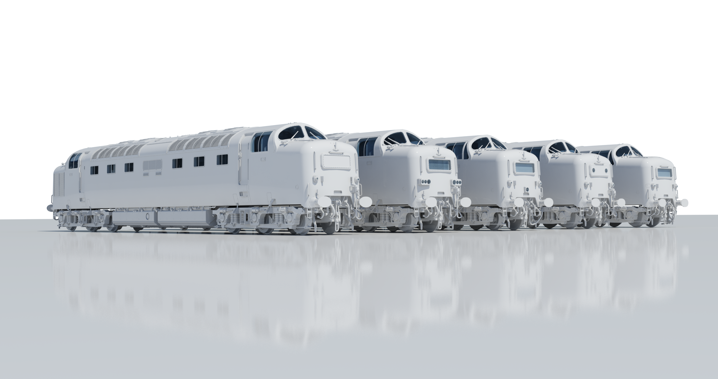 Class 55 Deltic in 4mm; our first locomotive!