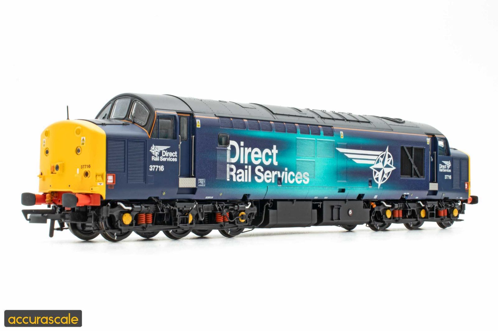 Class 37 - DRS - 37716 - DCC Sound Fitted.