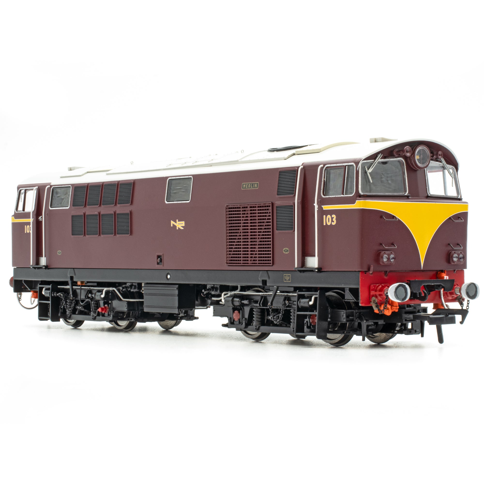 103 'Merlin' Maroon (as delivered)