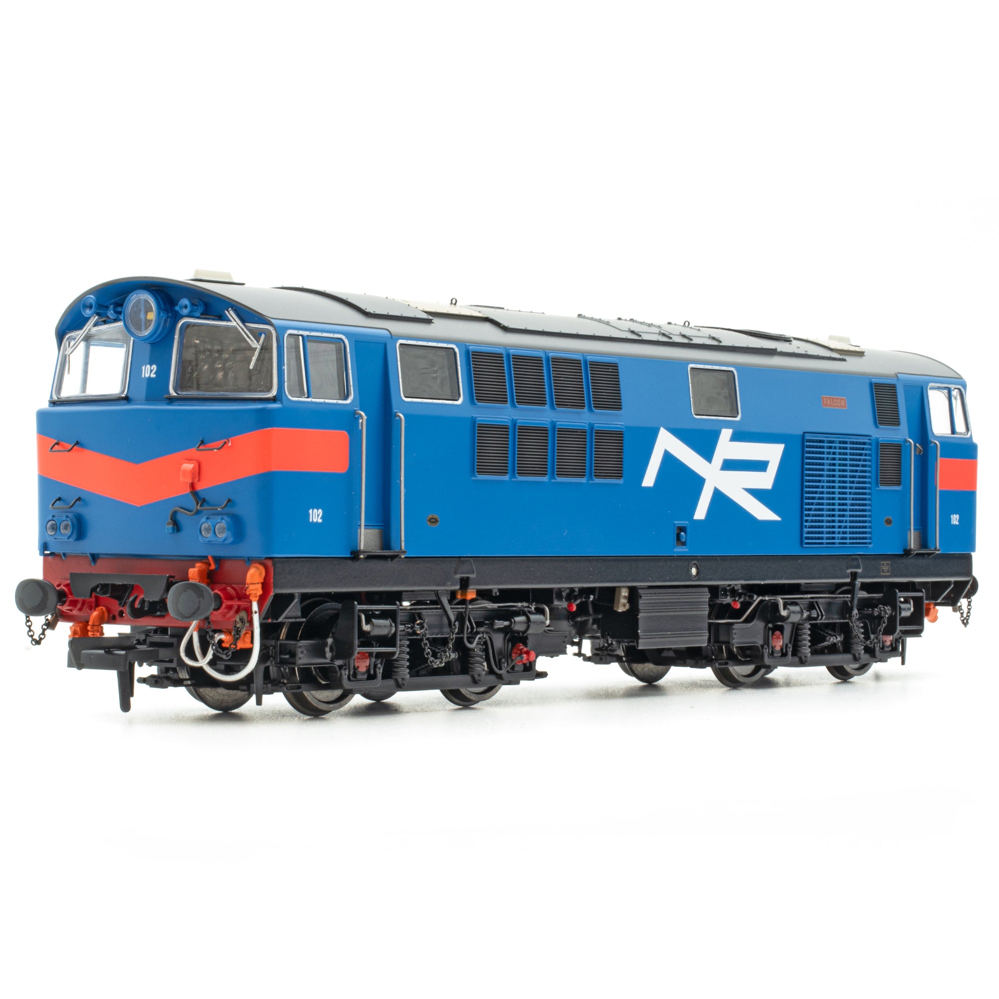 102 'Falcon' NIR Blue, with Red Chevrons