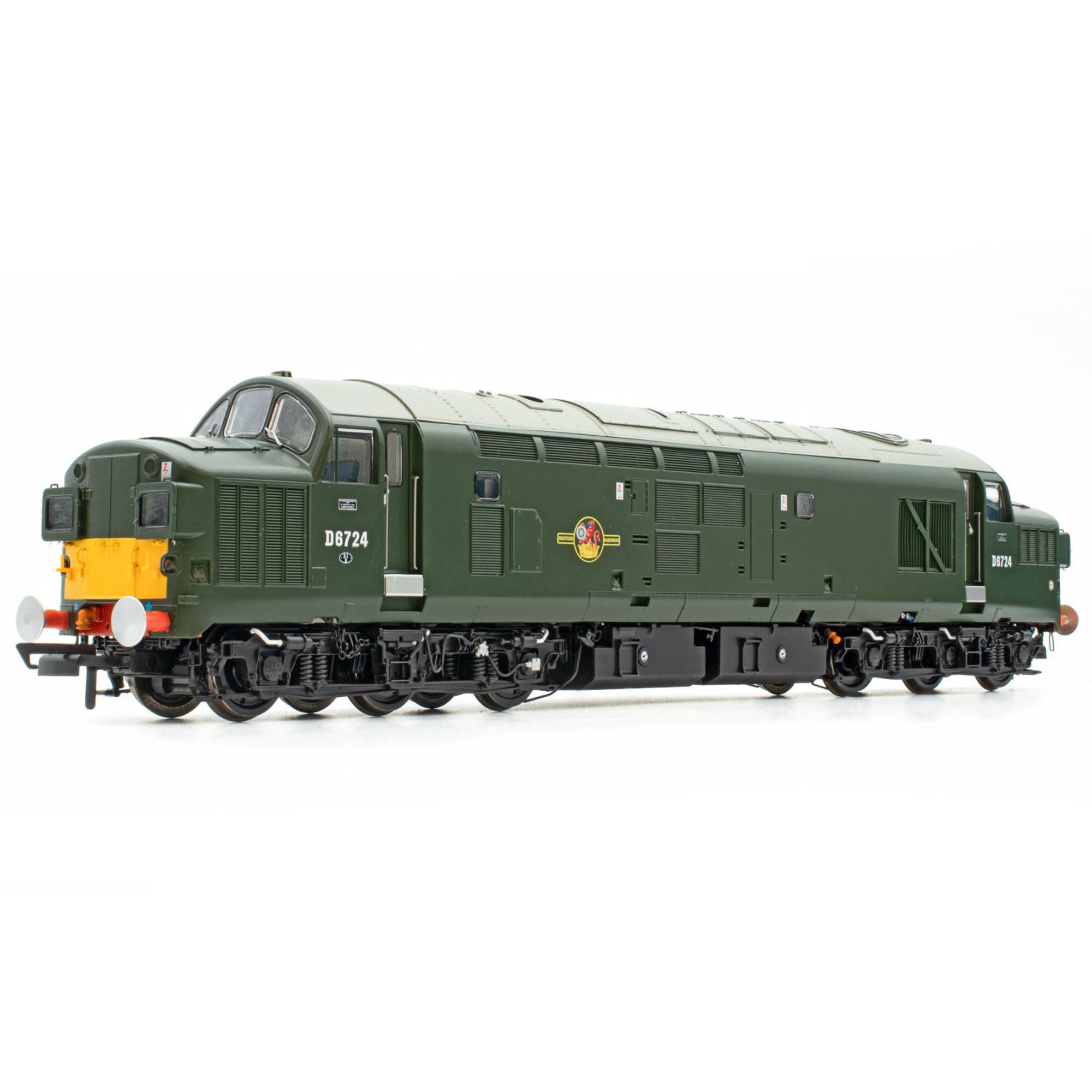 Class 37 - BR Green (Small Yellow Panels) - D6724 - DCC Sound (C)