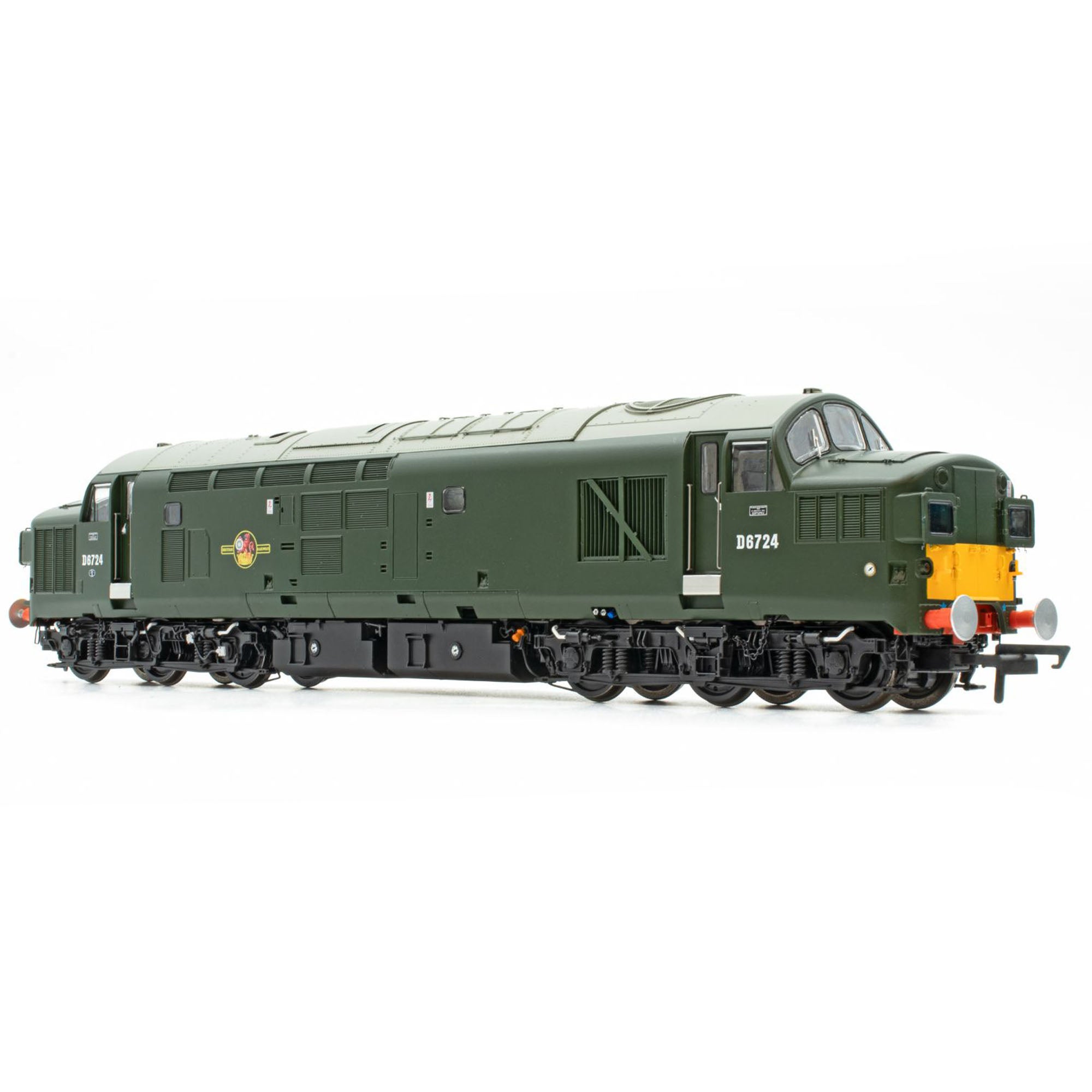Class 37 - BR Green (Small Yellow Panels) - D6724 - DCC Sound (C)