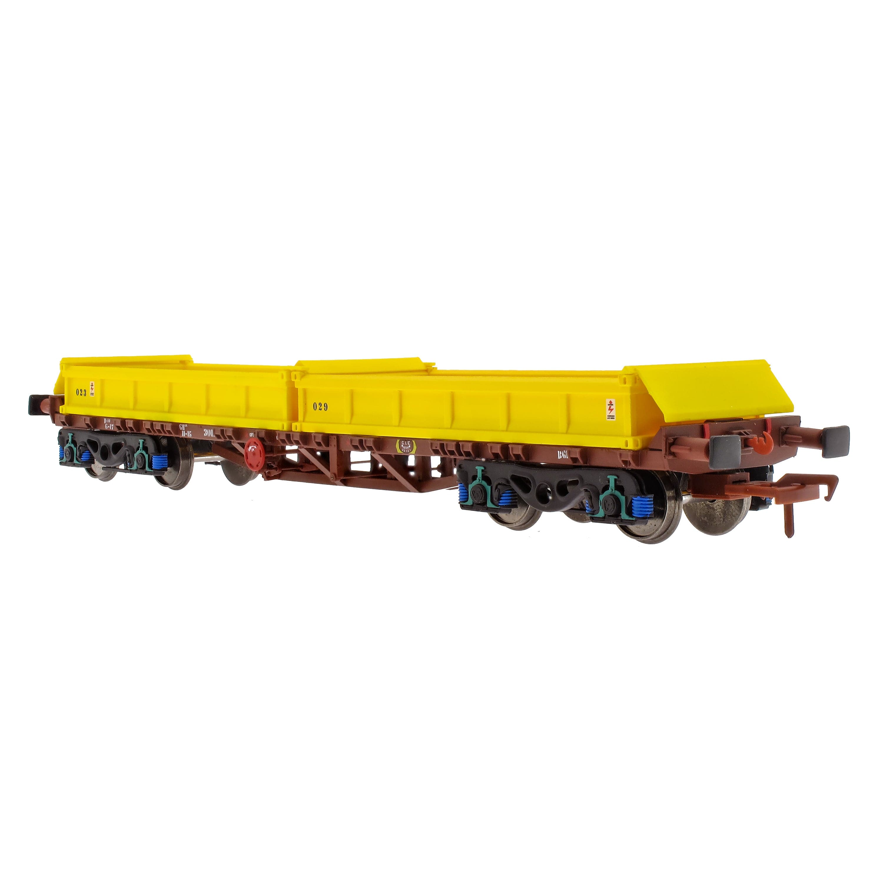 CIÉ/IR 42' Flat - Twin Pack B - Spoil Wagons