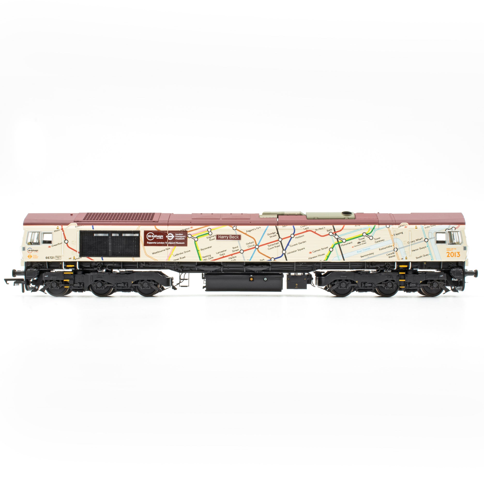 Class 66 - GBRF/LTM White - 66721 - DCC Sound Fitted