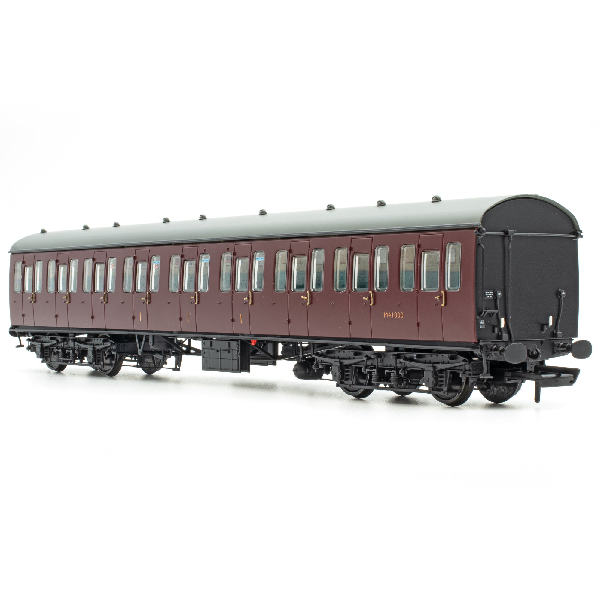 BR Mk1 57' Non-Gangway Coach - C - Plain Maroon M41000