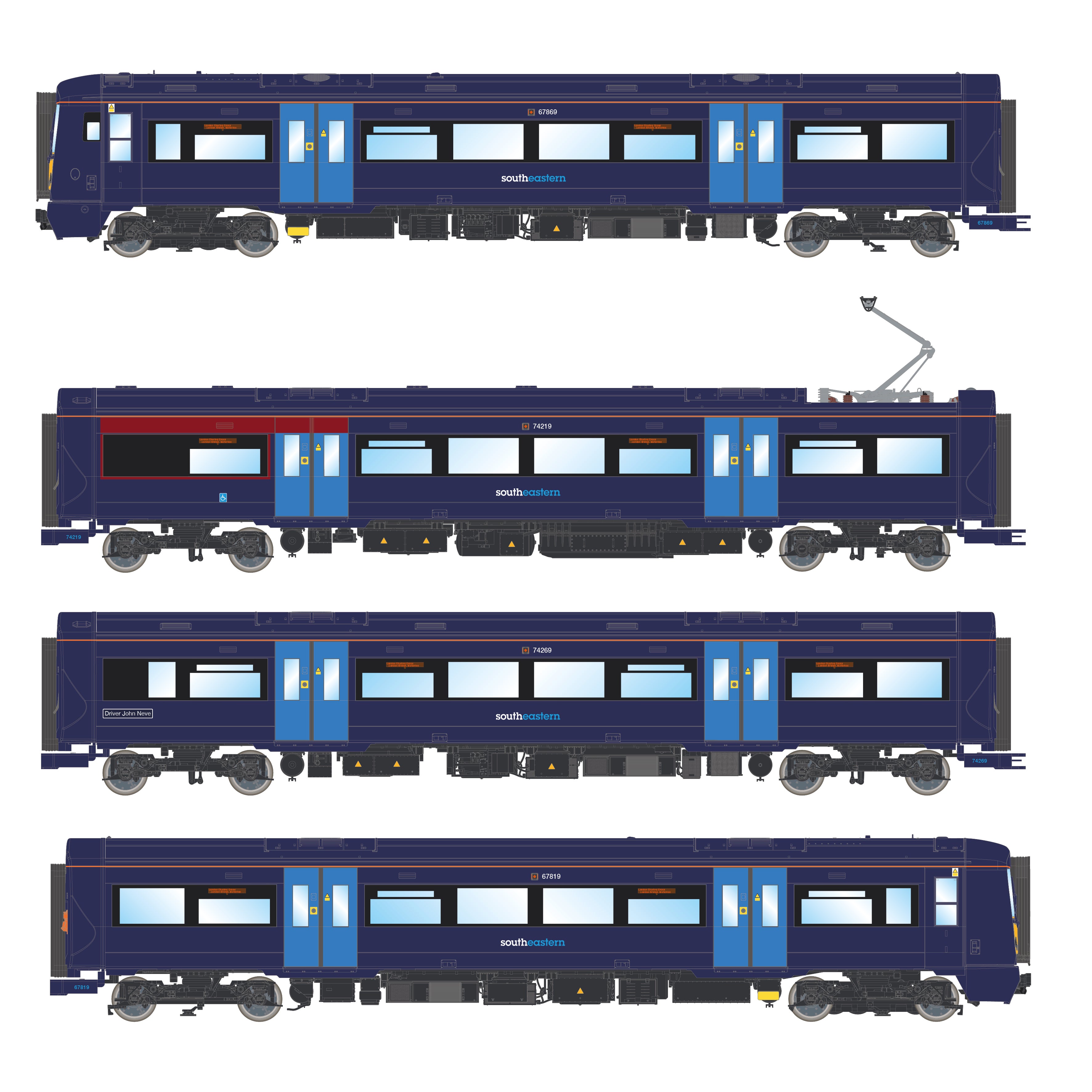 Class 375 Electrostar  - 375619 - DCC Sound Fitted
