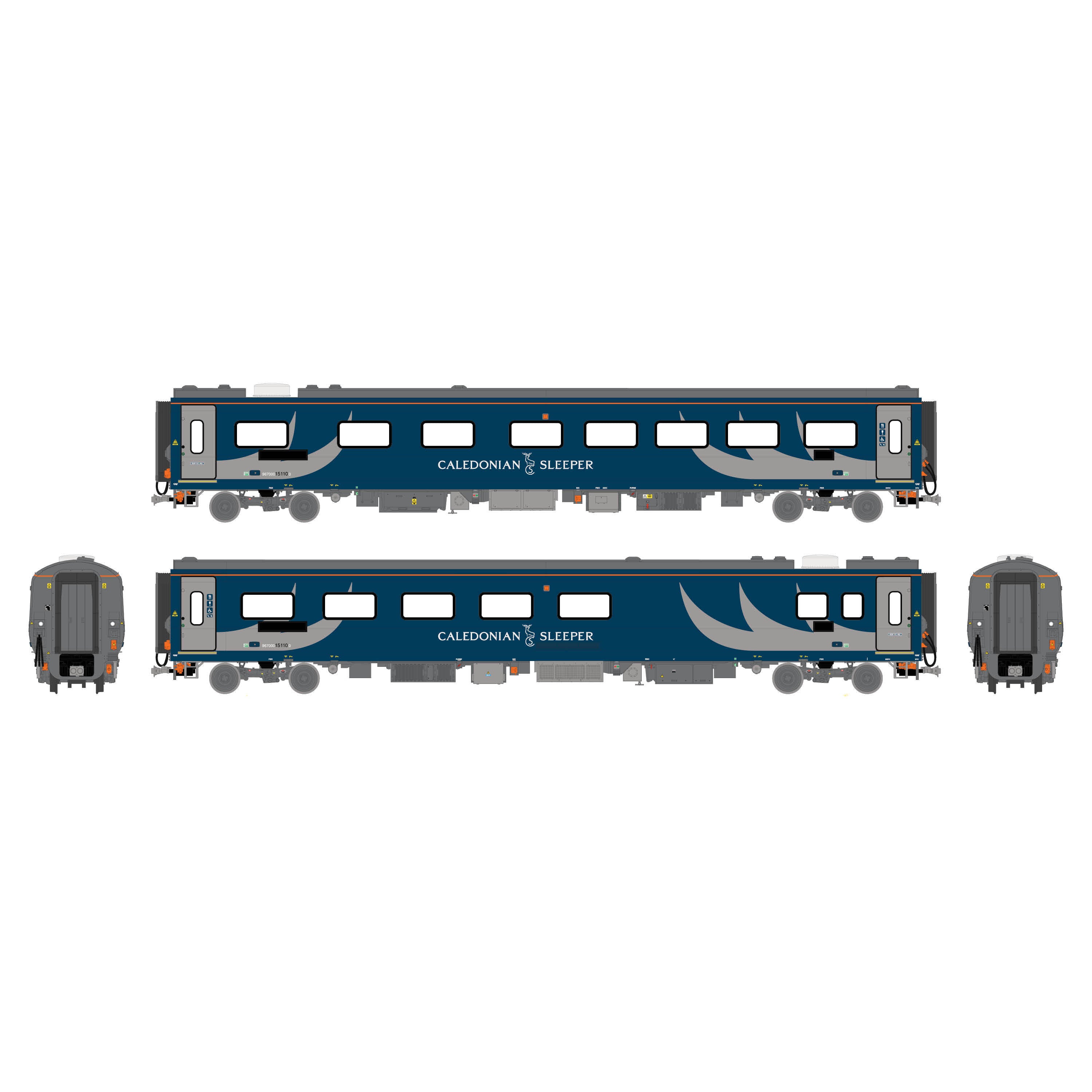 CAF Mk.5 Club Coach 15110 Caledonian Sleeper