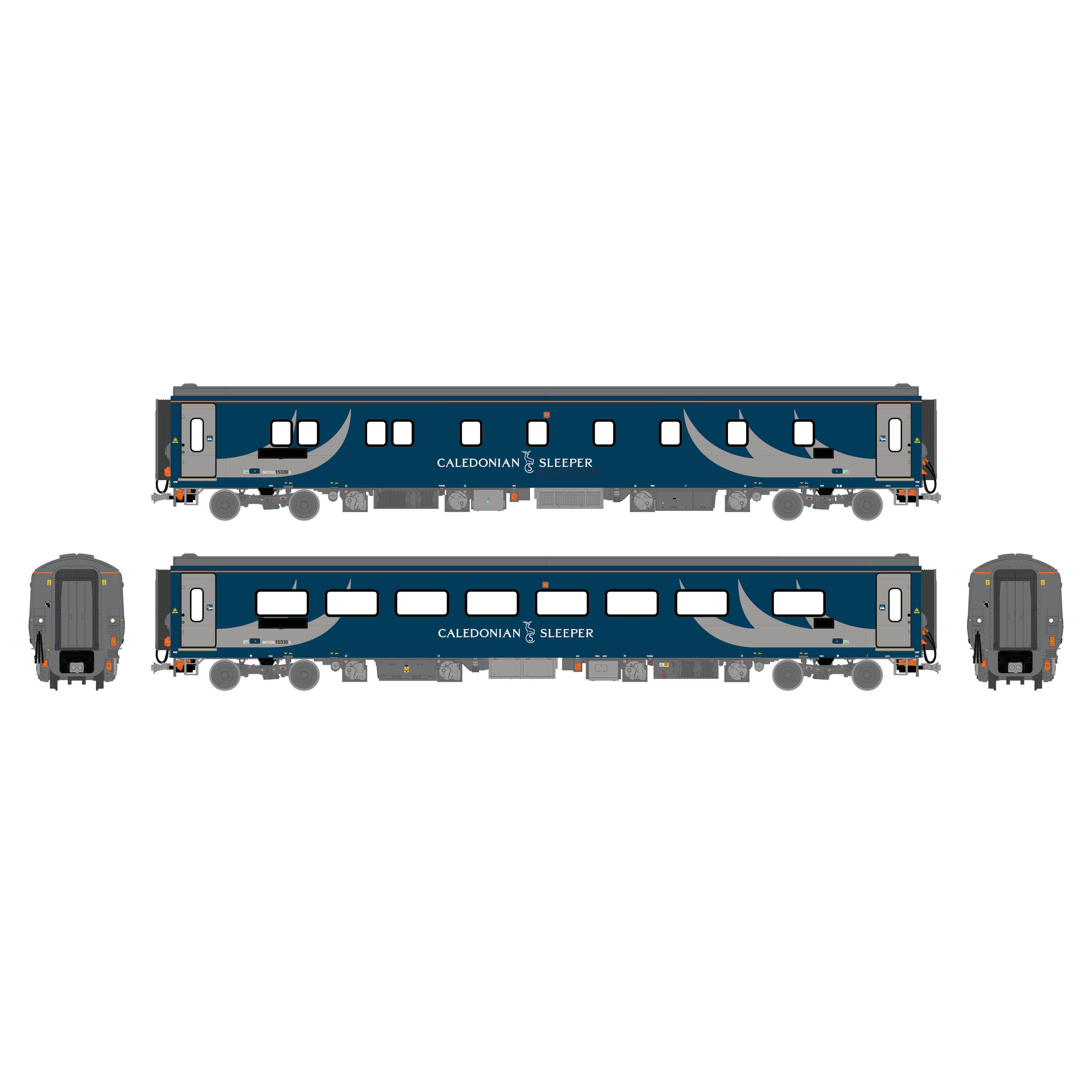 CAF Mk.5 Standard Sleeper 15339 Caledonian Sleeper