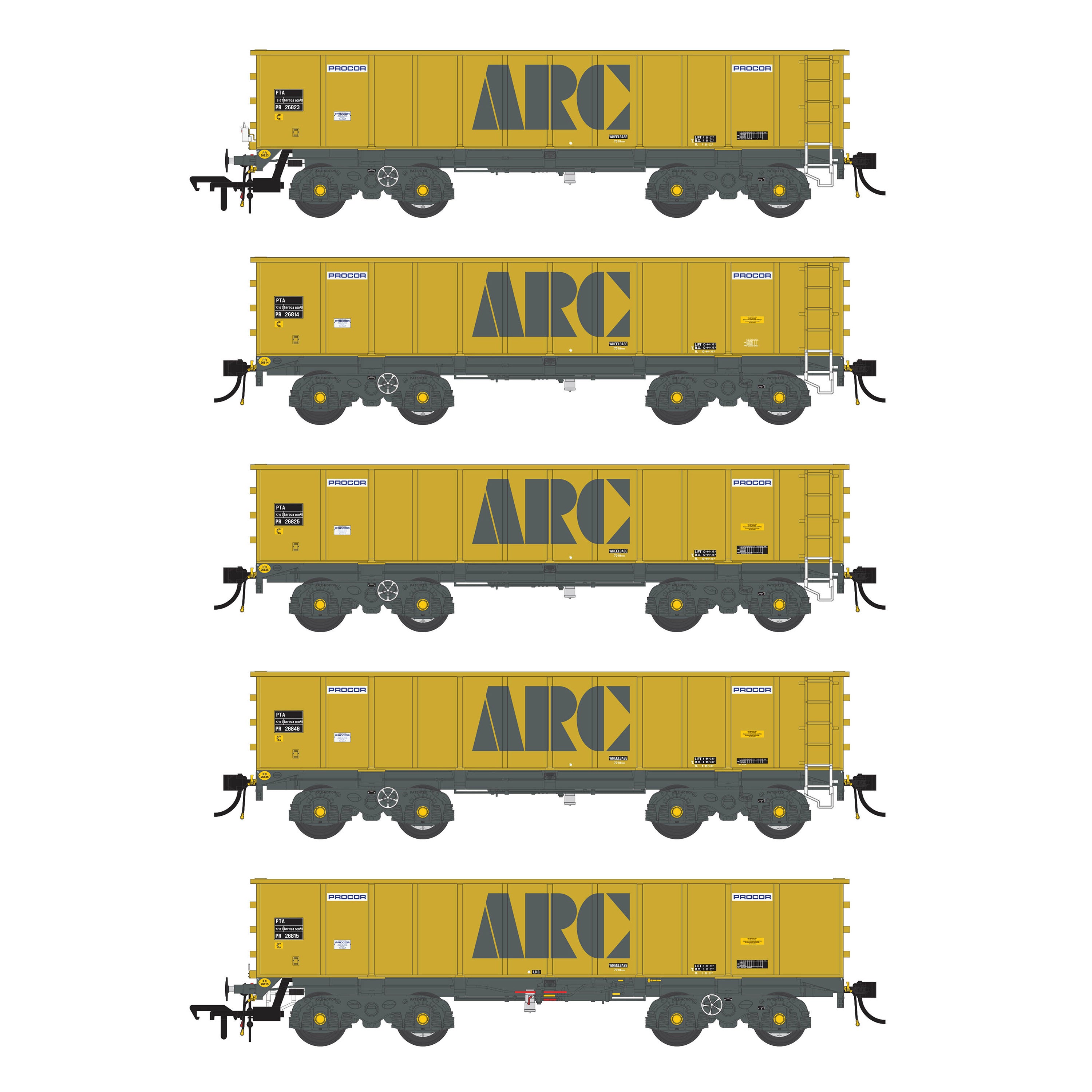 PTA - ARC Early (Procor) - Pack 1 (Inners & Outers)