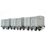 CIE Bulleid Pallet Van - Grey (CIE roundel era) - Pack 2
