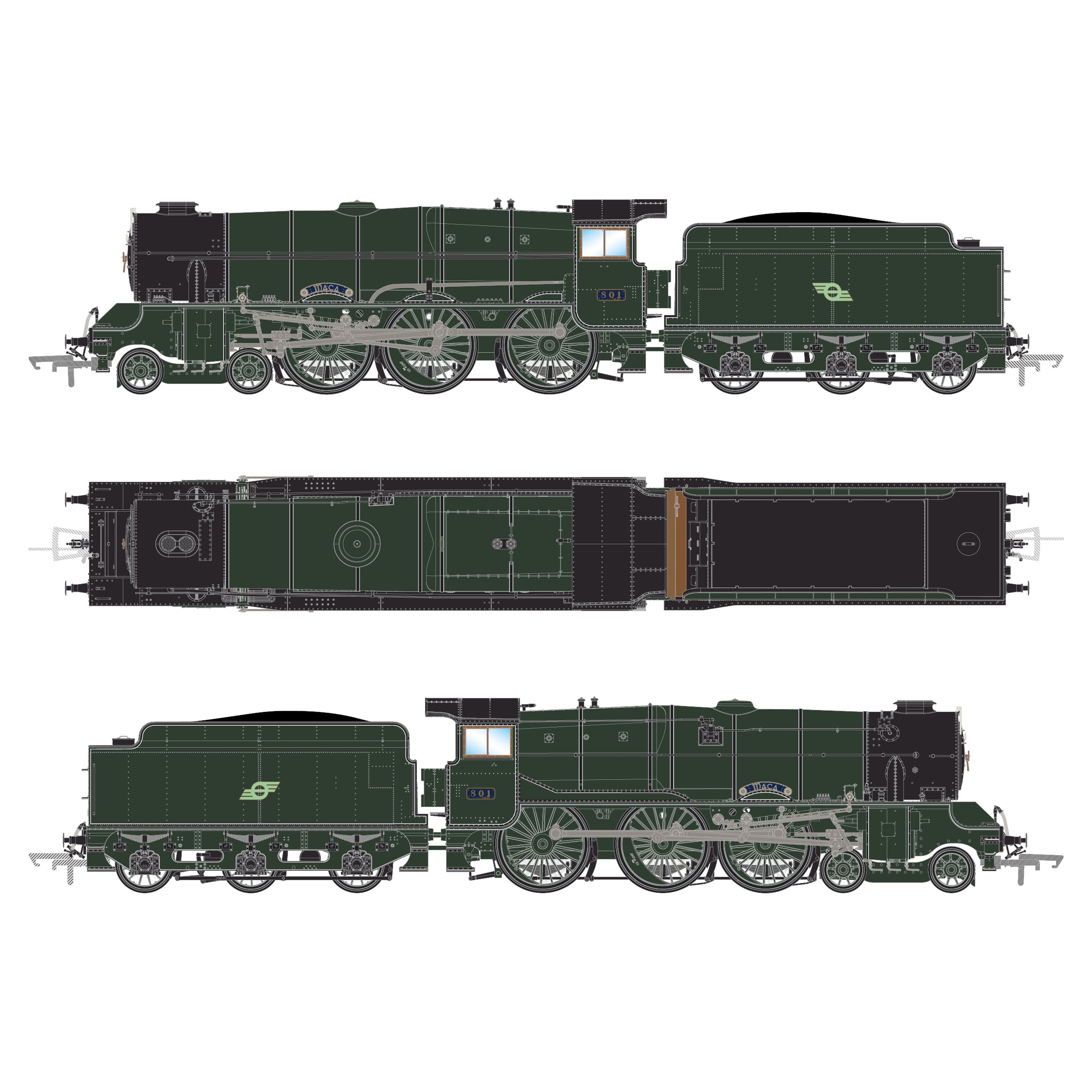 GSR800 - 801 Maca - CIE (FS) - DCC Sound