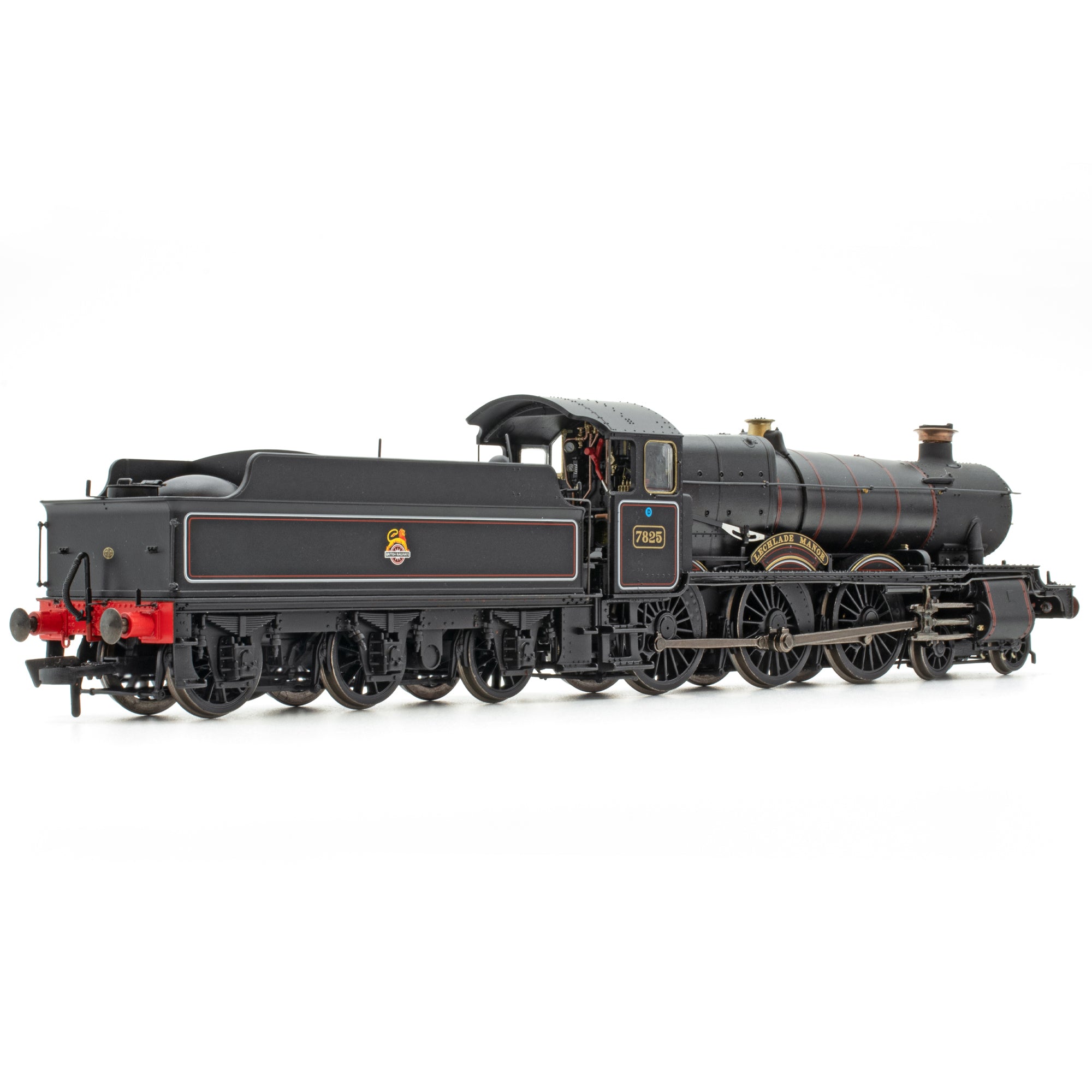 GWR Manor - 7825 Lechlade Manor BR lined black w/early crest - DCC Sound
