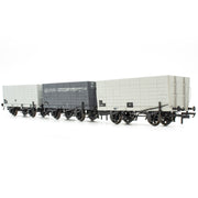 DGM 12 Hopper - BR Grey, with black panels - Triple Pack