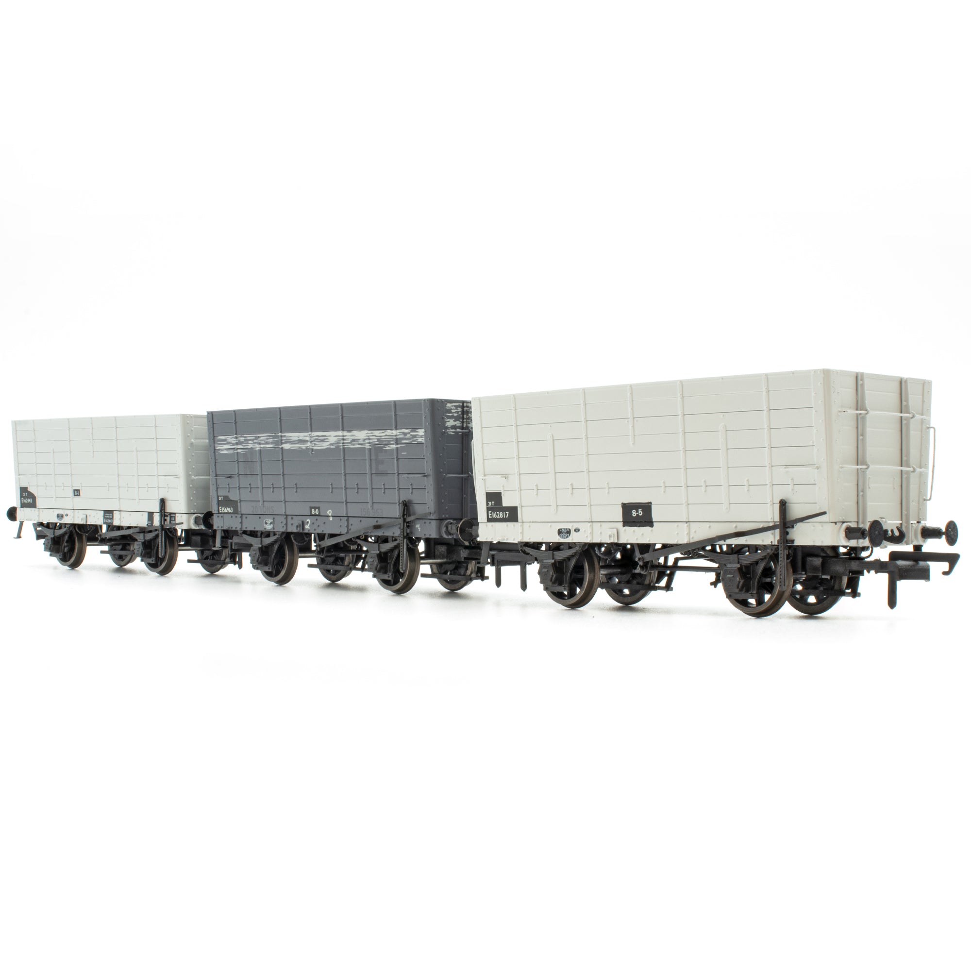 DGM 12 Hopper - BR Grey, with black panels - Triple Pack