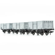 BR 16T Mineral - 1/109 - BR Freight Grey (Original text on black panels) - Pack G
