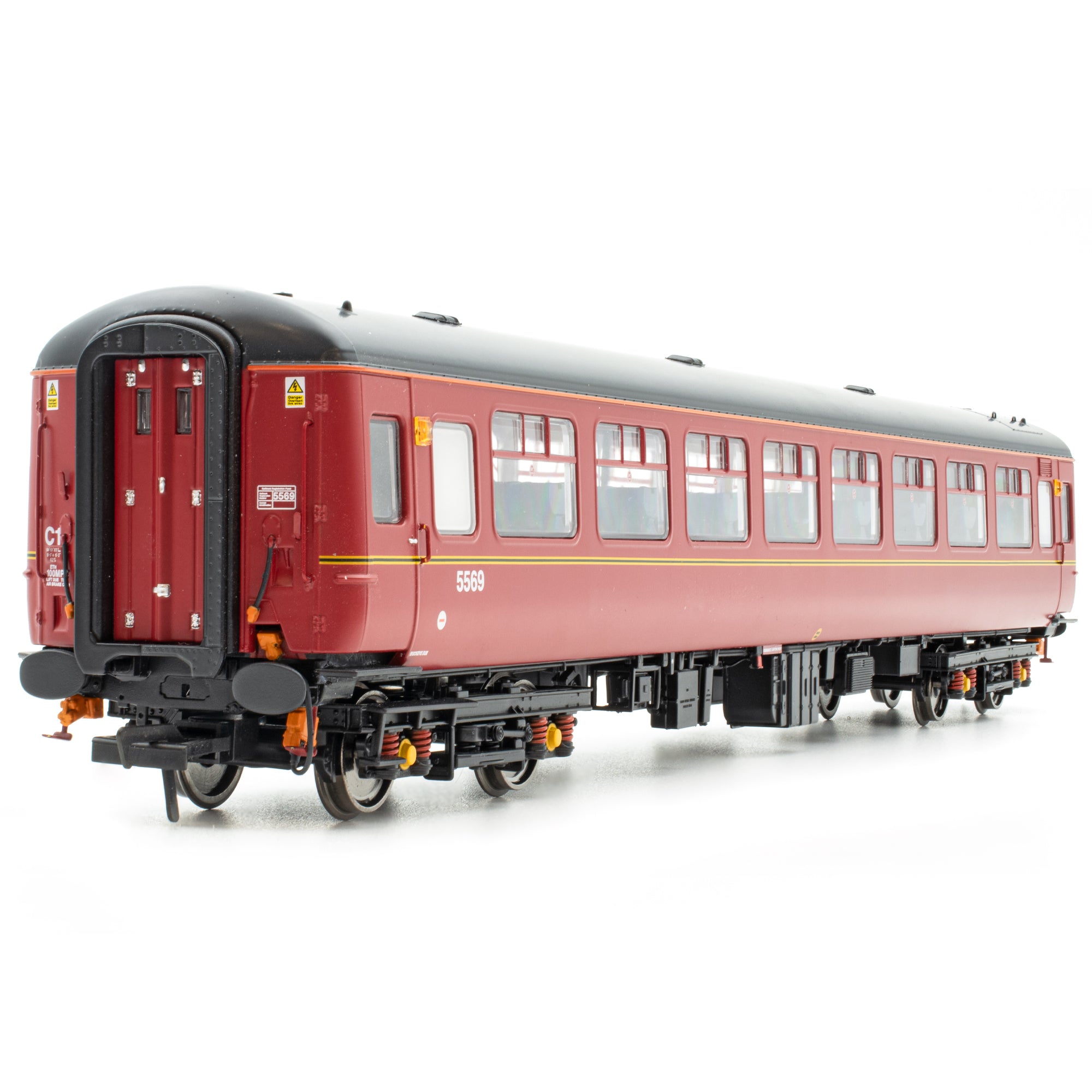 BR Mk.2c (small toilet window) TSO 5569 Maroon (South Wales & West)