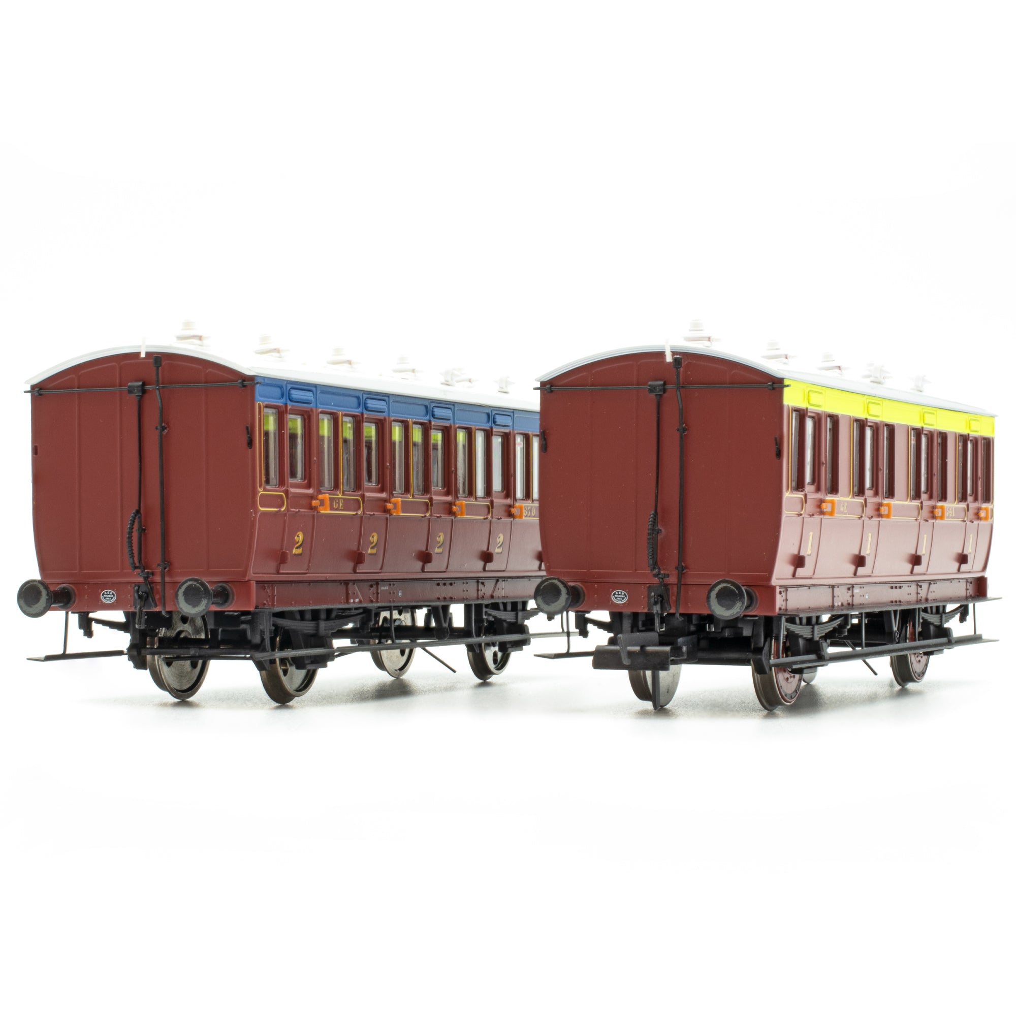 Genesis 4w - Great Eastern Railway (Jazz) Crimson Lake - Twin Pack B