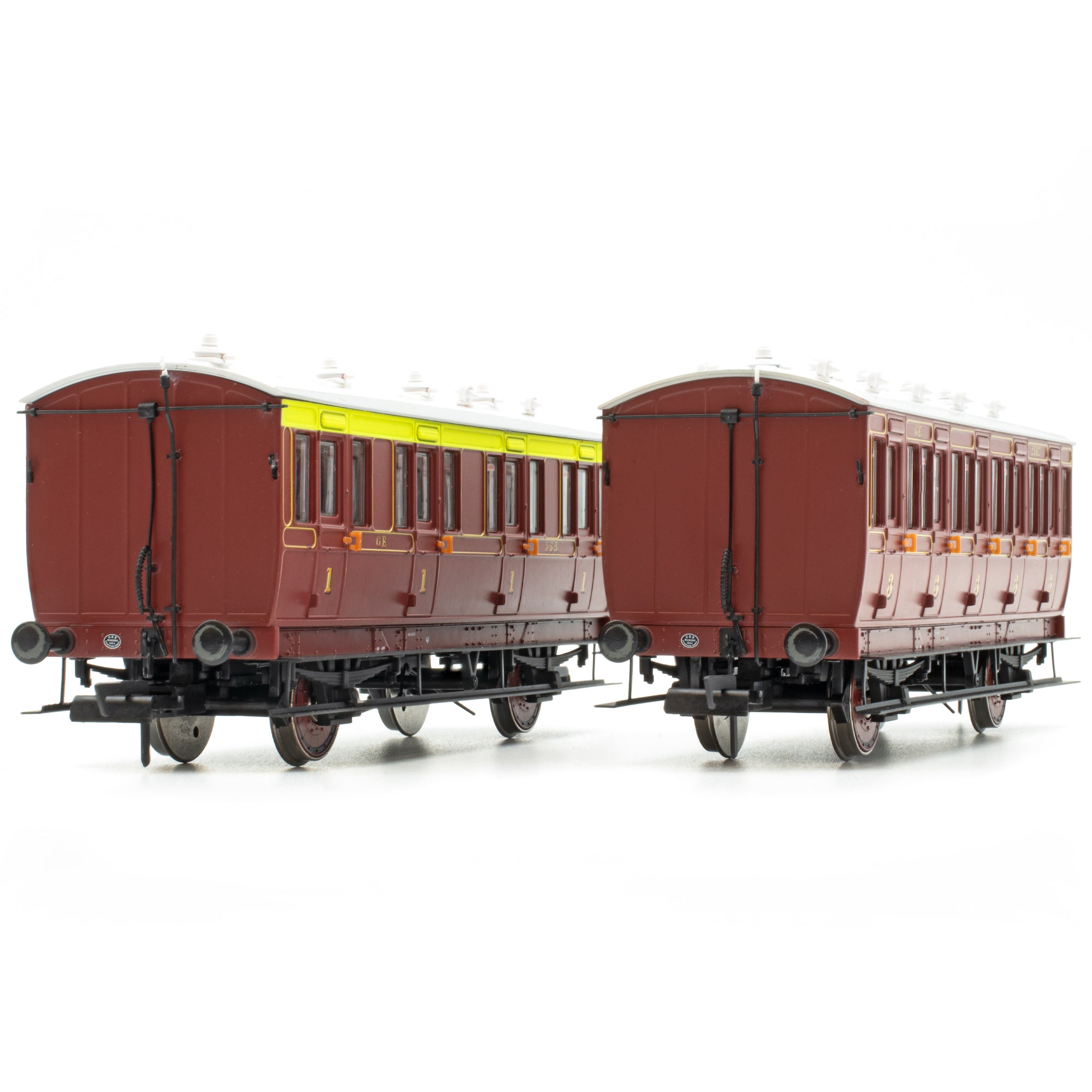 Genesis 4w - Great Eastern Railway (Jazz) Crimson Lake - Twin Pack A