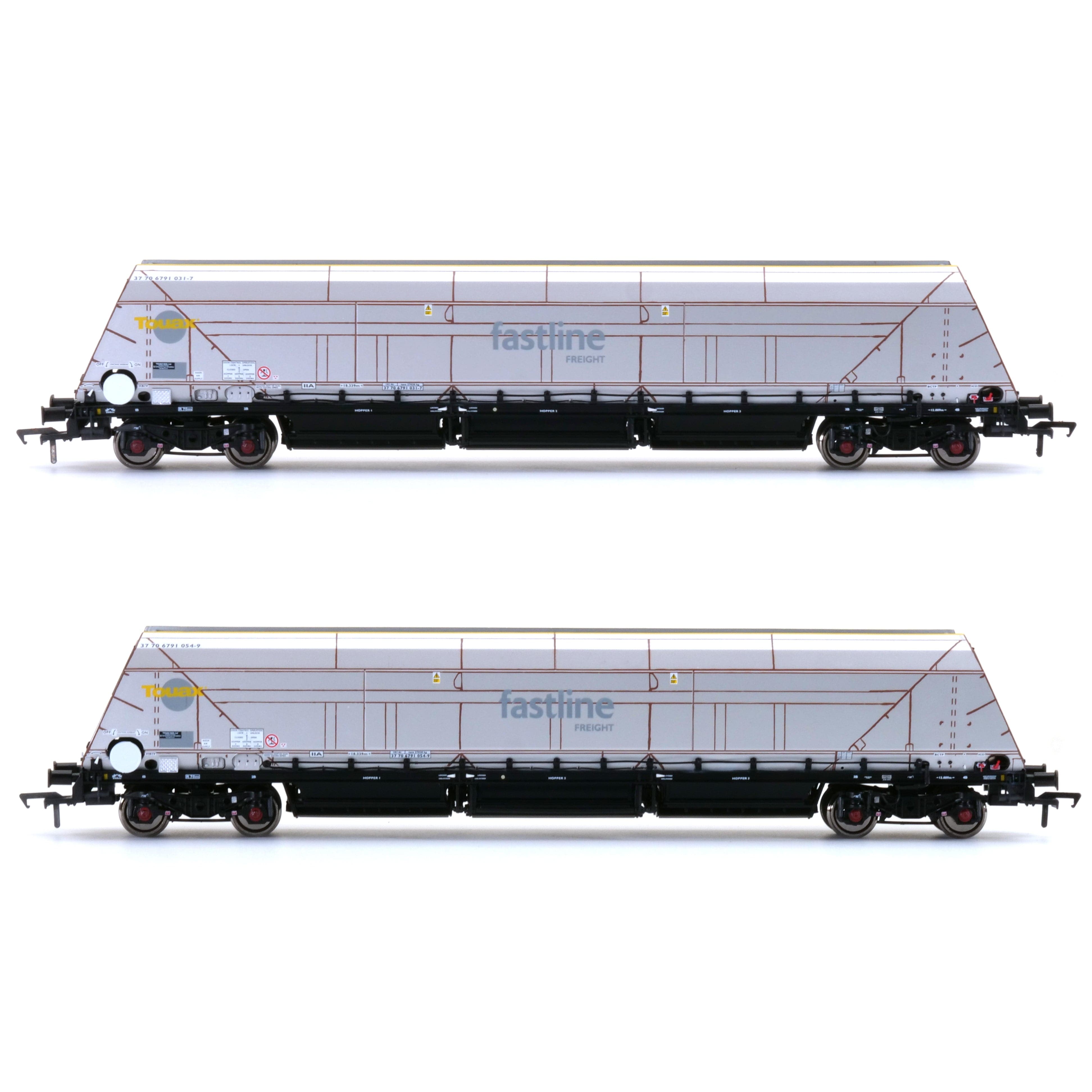 HYA Bogie Hopper Wagon - Unpainted Touax - Pack 1